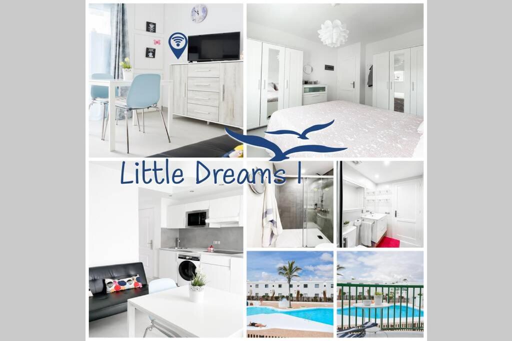 Televízia a/alebo spoločenská miestnosť v ubytovaní B-Rent San Valentin Little Dreams Sea View