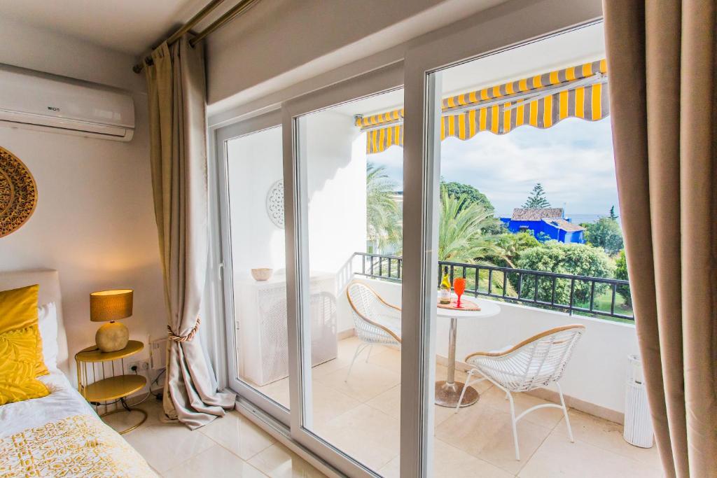 Balkón alebo terasa v ubytovaní Suite Bora Bora