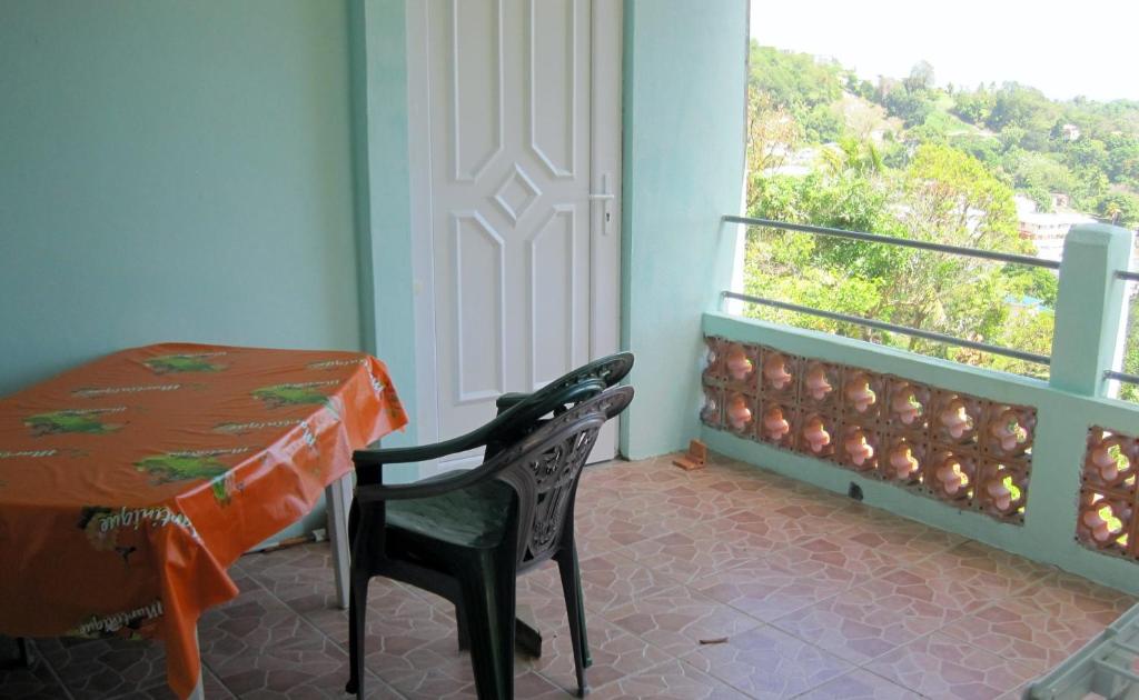 Balkón nebo terasa v ubytování F3 au calme vue sur mer 2 chambres Balcon Terrasse