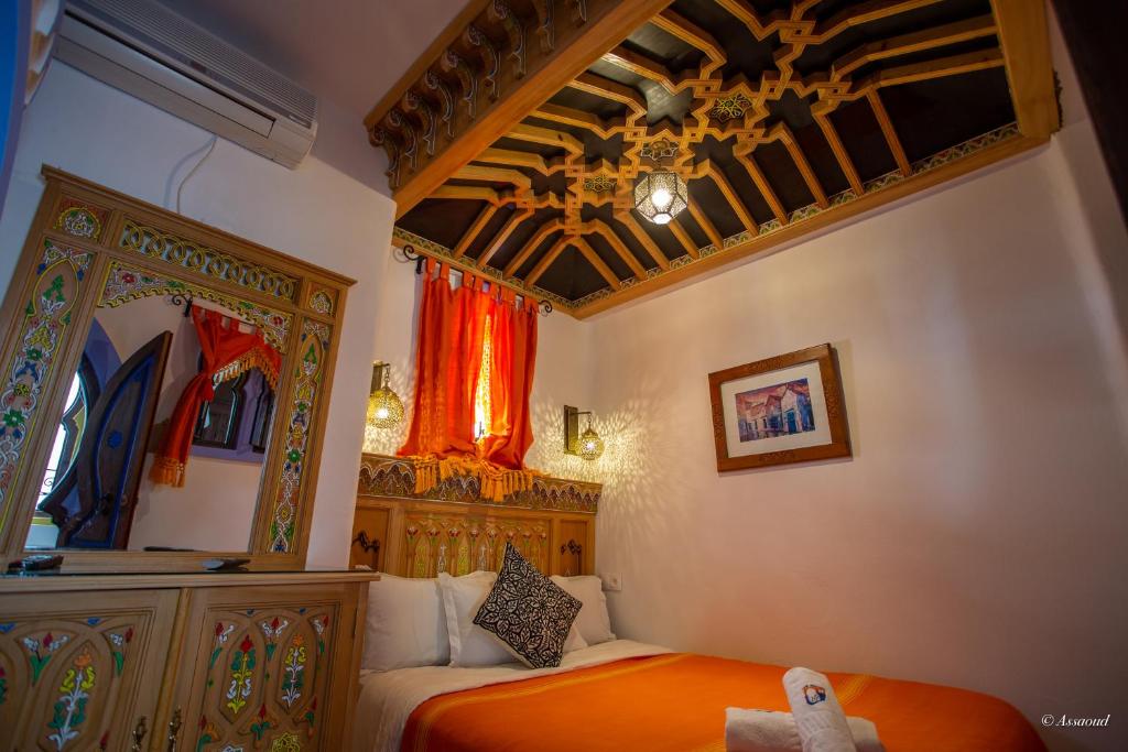Posezení v ubytování Hotel Dar Mounir