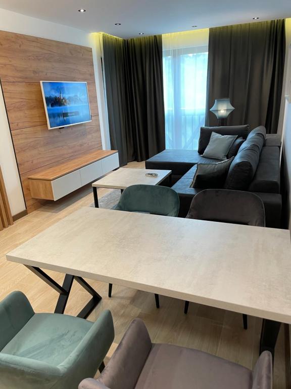 Posezení v ubytování Vip Apartments Kopaonik
