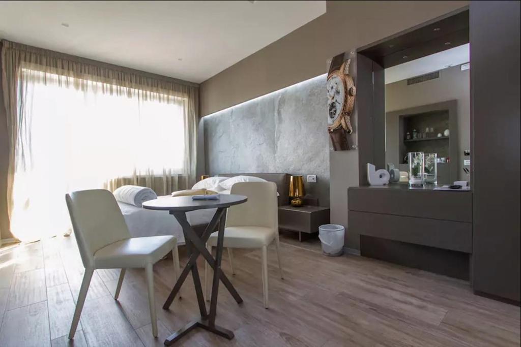 Posezení v ubytování Ginevra Rooms