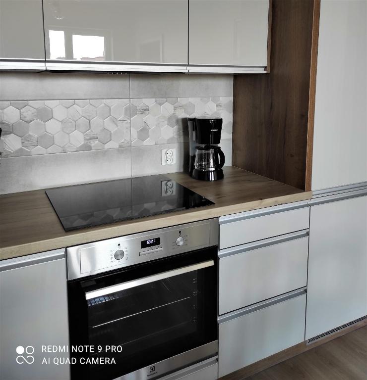 Kuchyňa alebo kuchynka v ubytovaní VIEW 20 APARTAMENT