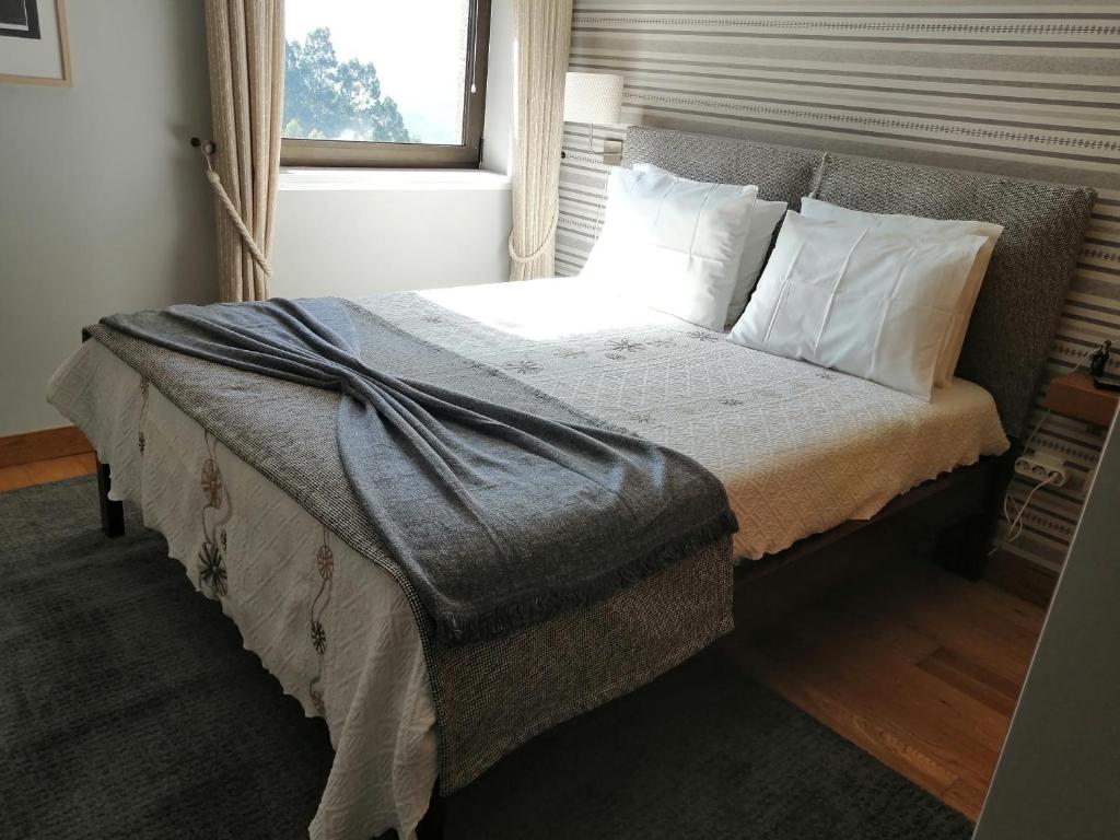 Postel nebo postele na pokoji v ubytování Gerês - Caniçada