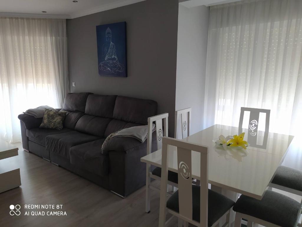 Posezení v ubytování Apartamento Manuel