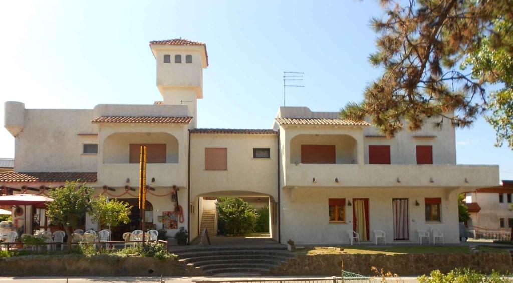 Budynek, w którym mieści się apartament
