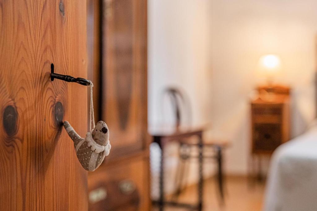 Postel nebo postele na pokoji v ubytování Son Galileu