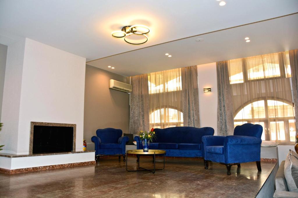 Posezení v ubytování Hotel Marily
