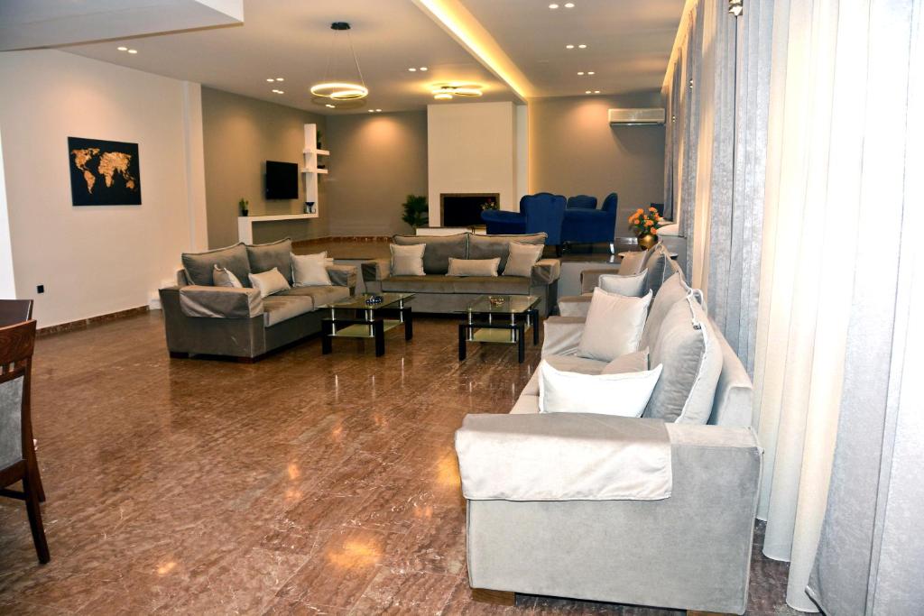 Posezení v ubytování Hotel Marily