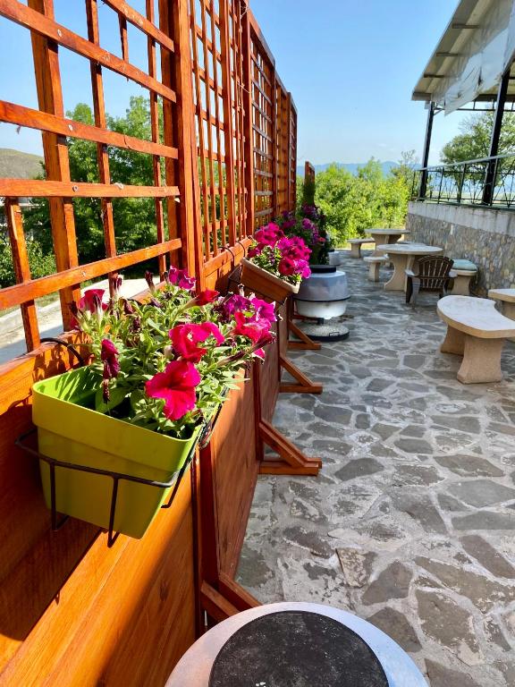 Balkón nebo terasa v ubytování Hotel Park