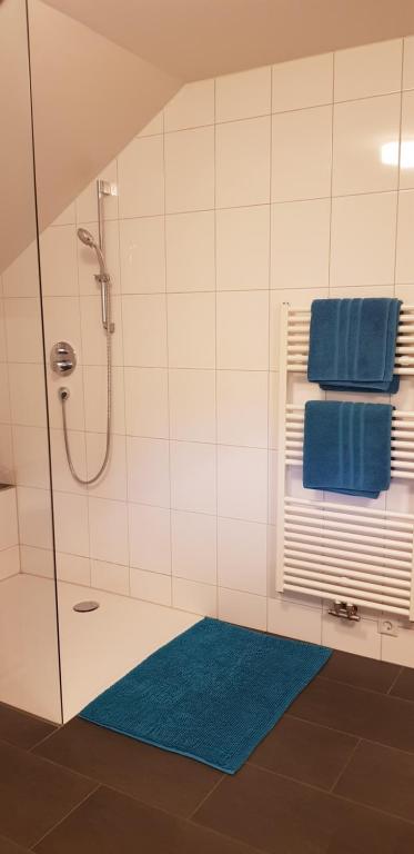 Koupelna v ubytování Ferienwohnung Wüstner