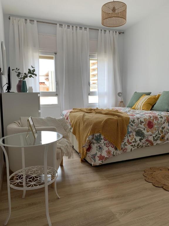 Posteľ alebo postele v izbe v ubytovaní PERLA DEL SOL