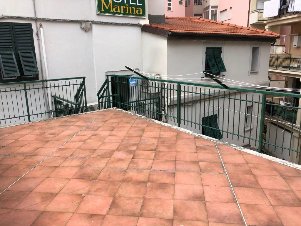 Balkón nebo terasa v ubytování Hotel Marina