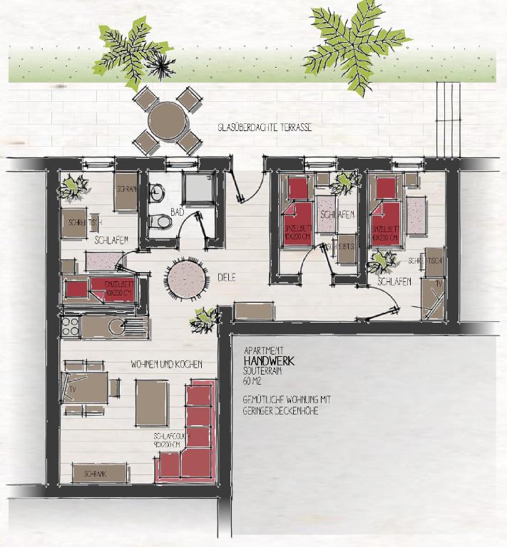 Villa Backstein OBO19 - Apartamento De Tres Dormitorios