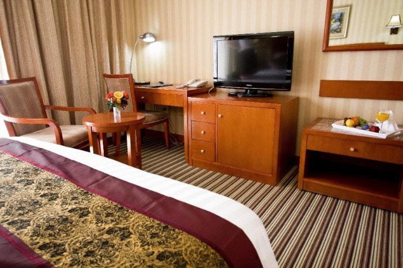 TV a/nebo společenská místnost v ubytování Hotel Park Exclusive