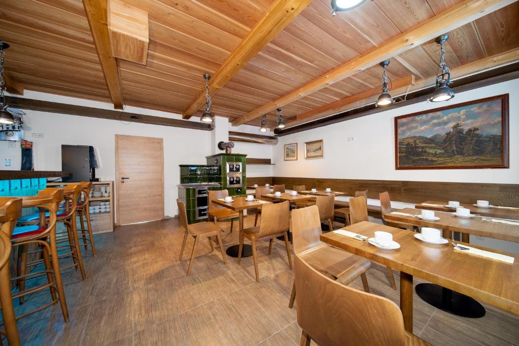 Restaurace v ubytování Hotel Zelený potok