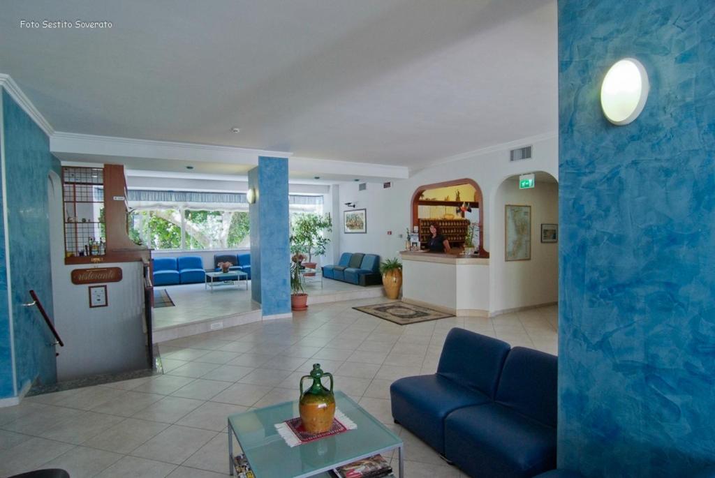 Posezení v ubytování Hotel Gli Ulivi