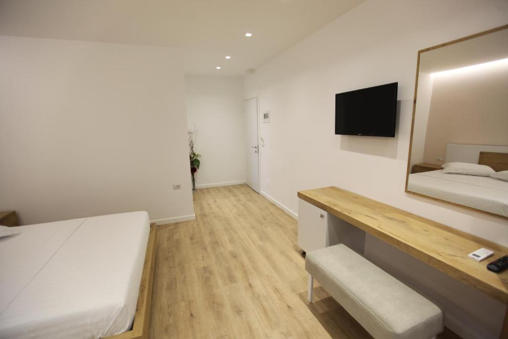 Postel nebo postele na pokoji v ubytování Sea Breeze Villa