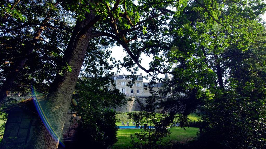 Zahrada ubytování Glamping Chateau de La Chapelle