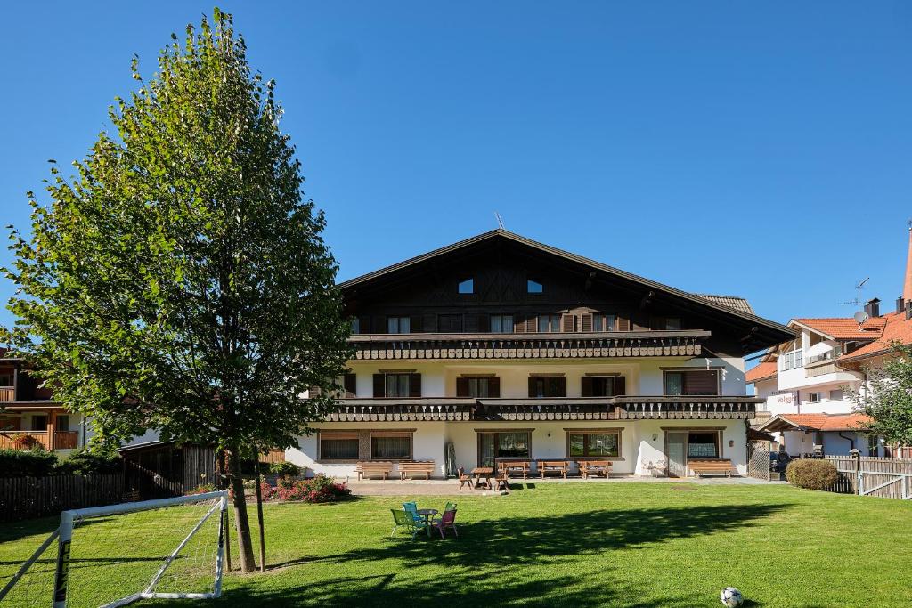 Budova, kde se bed and breakfast nachází