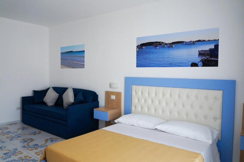 Postel nebo postele na pokoji v ubytování B&B Mareluce