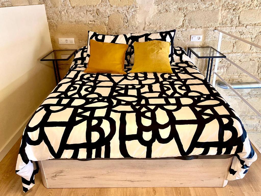 Posteľ alebo postele v izbe v ubytovaní Loft Jerez Centro