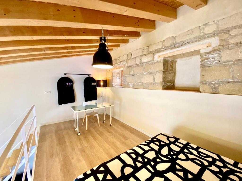 Posteľ alebo postele v izbe v ubytovaní Loft Jerez Centro