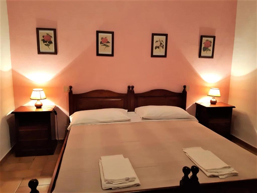 Postel nebo postele na pokoji v ubytování Agriturismo Malpasso