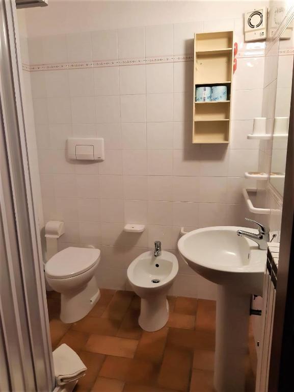 Koupelna v ubytování Agriturismo Malpasso