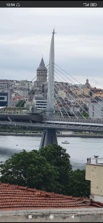 A general view of Isztambul or a view of the city taken from a szállodákat
