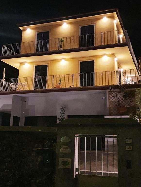 Balkón nebo terasa v ubytování Affittacamere La Fonte