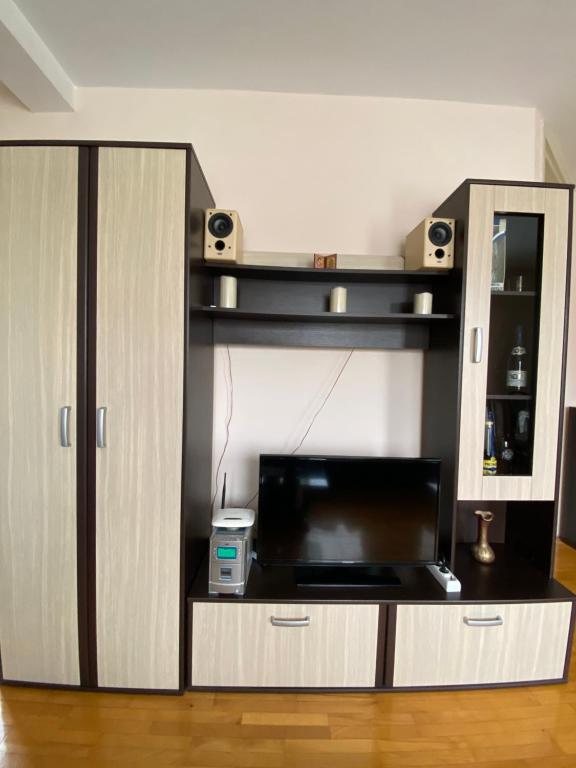 Kuchyň nebo kuchyňský kout v ubytování Apartman centar