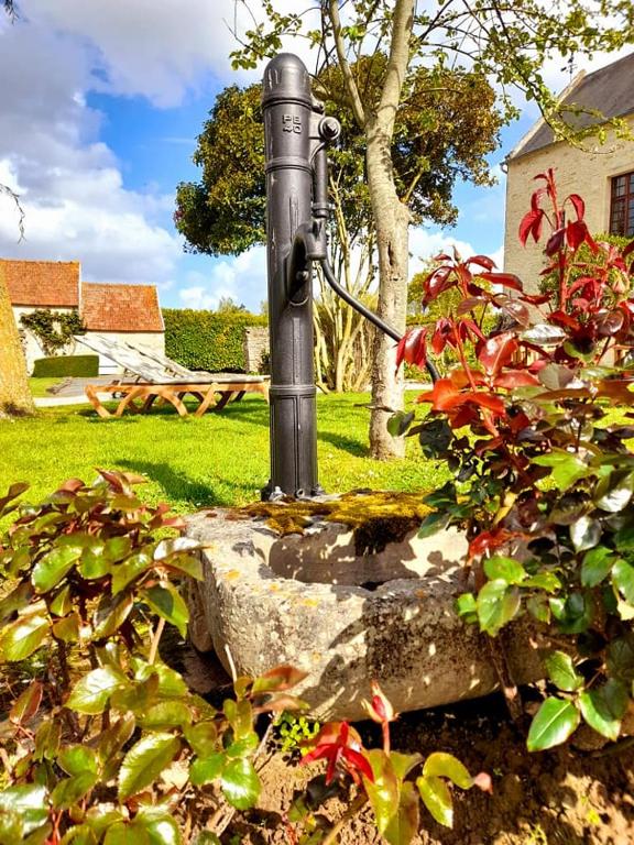 Zahrada ubytování Hôtel Le Manoir De Mathan Crépon à la campagne 5 mn d'Arromanches et 10 mn de Bayeux