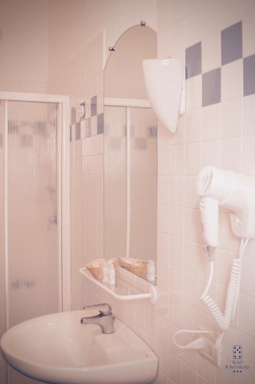 Koupelna v ubytování HG Hotel Il Settebello
