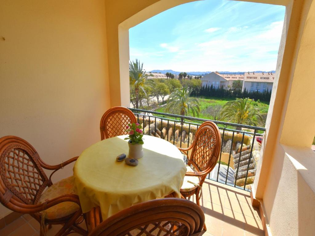 Balkón alebo terasa v ubytovaní Apartamento la Isla Javea - 5008