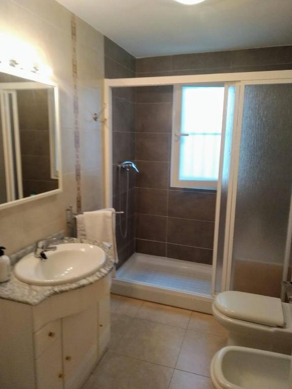 Koupelna v ubytování Apartamento Grande Centrico
