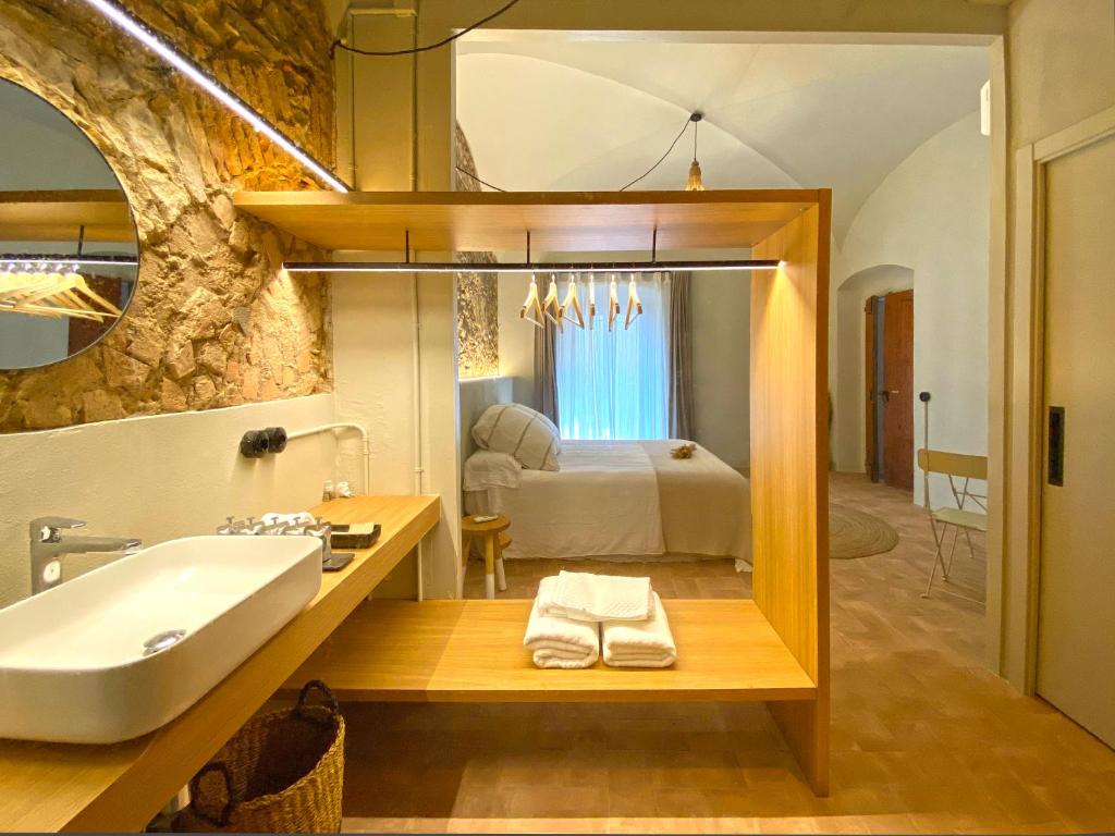 Koupelna v ubytování Casa Elvira