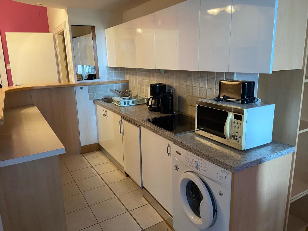 Kuchyňa alebo kuchynka v ubytovaní Apartment Domino