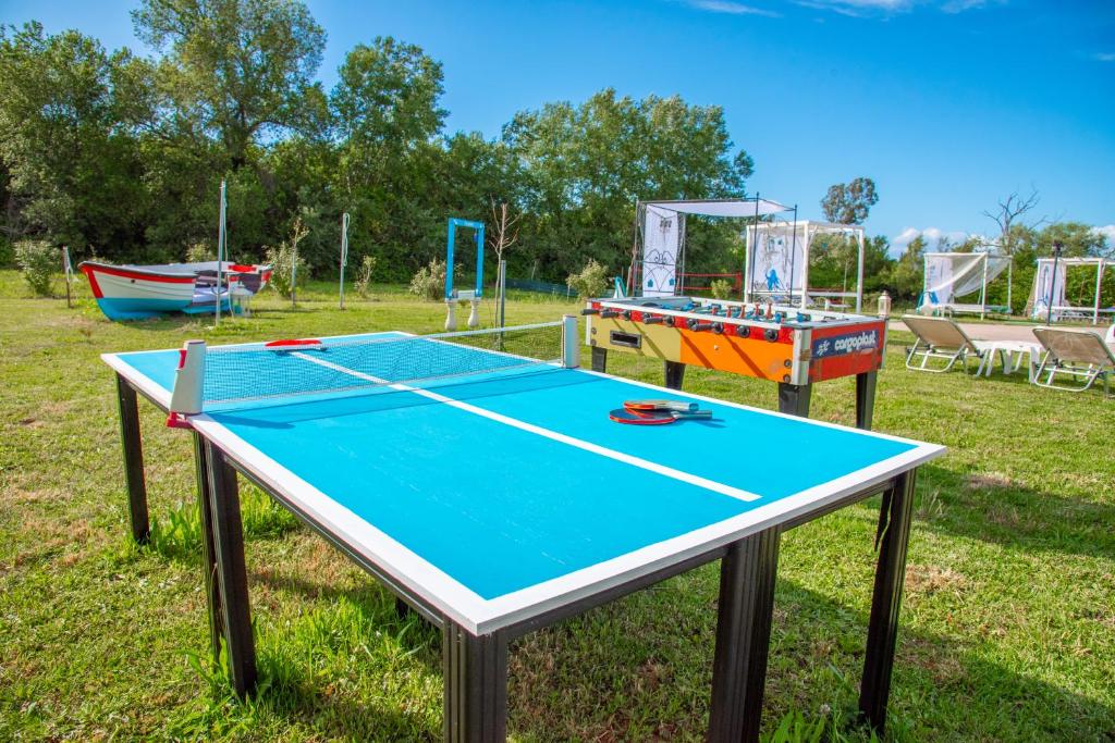 Stolní tenis v ubytování Ninfa Garden Corfù nebo okolí