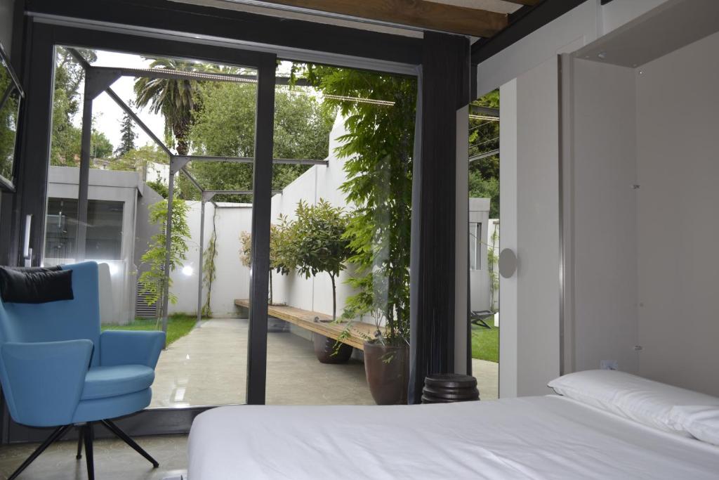 Posteľ alebo postele v izbe v ubytovaní Blanco Apartamentos Turísticos
