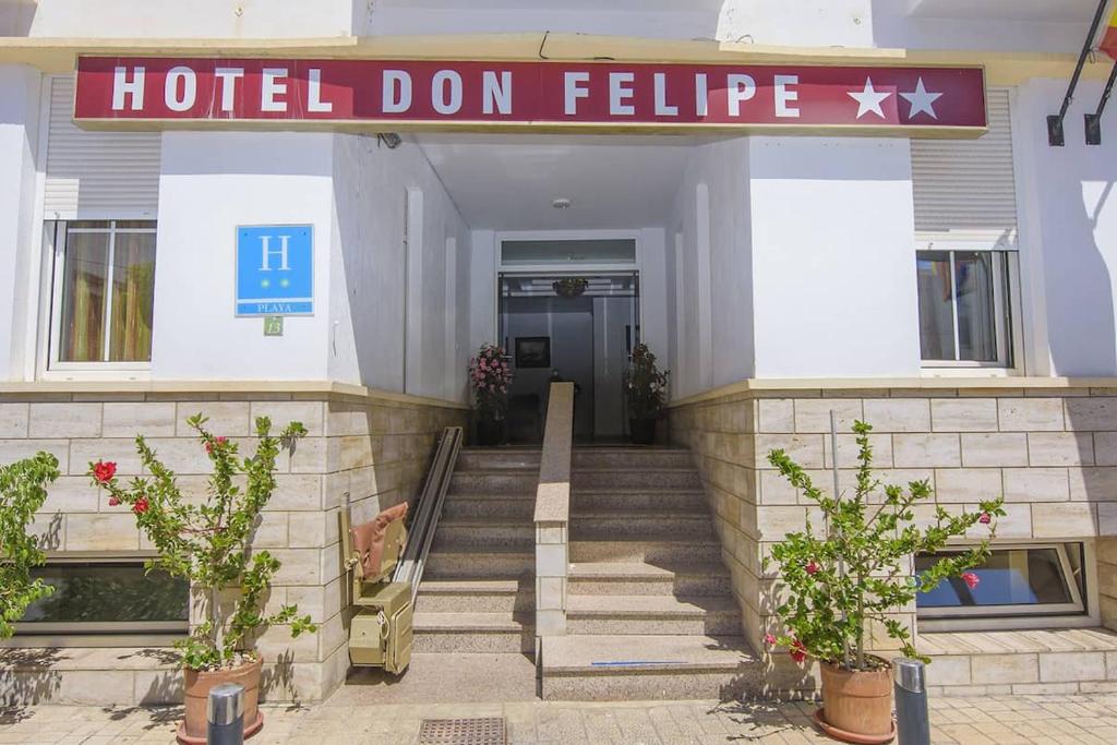 Exteriér alebo vchod do ubytovania HOTEL DON FELIPE