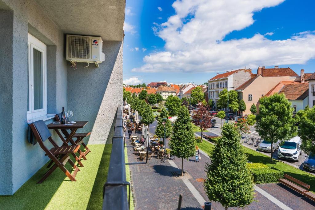 Budova, kde se apartmán nachází