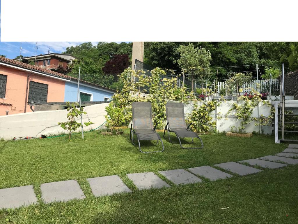 Vonkajšia záhrada v ubytovaní Casale Luel