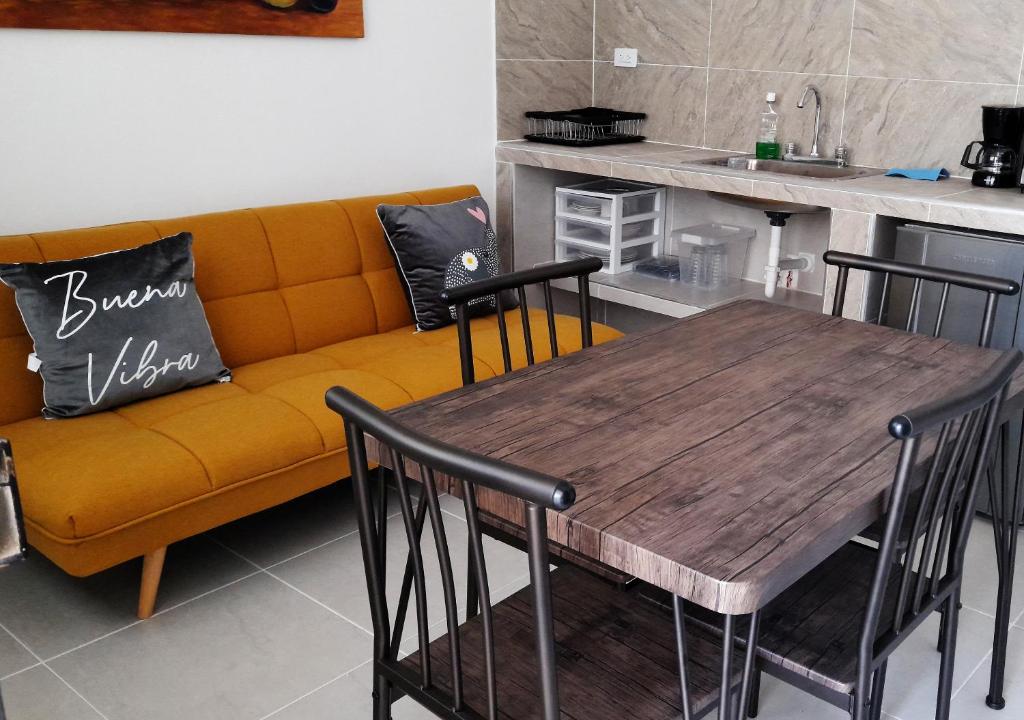 Posezení v ubytování Apartamentos Las Piloneras