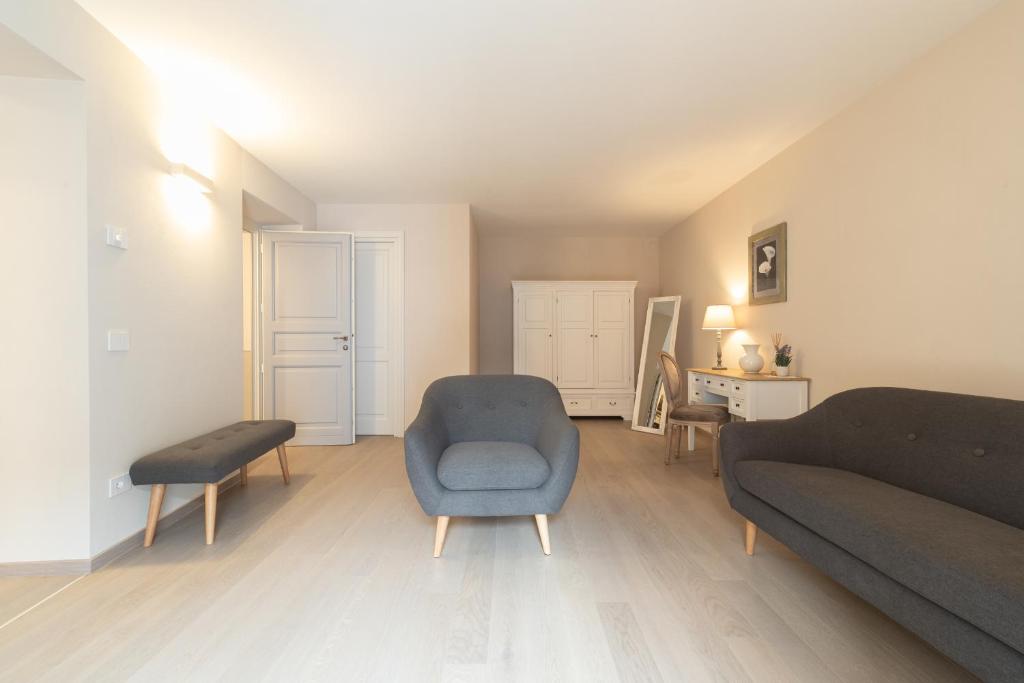 Posezení v ubytování Antico Borgo B&B Cannobio
