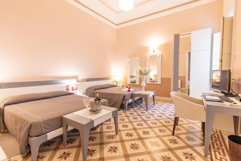 Posezení v ubytování Hotel Belami