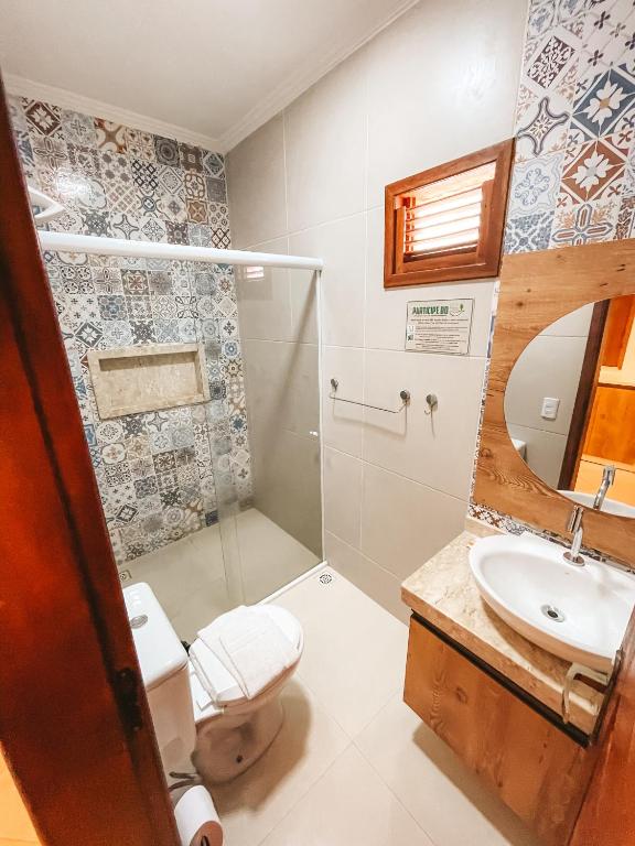 Pousada Vasto Horizonte - Deluxe Double Room With Balcony