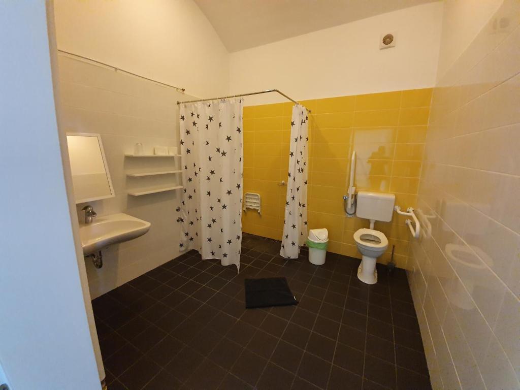 Koupelna v ubytování Hostel Bedem