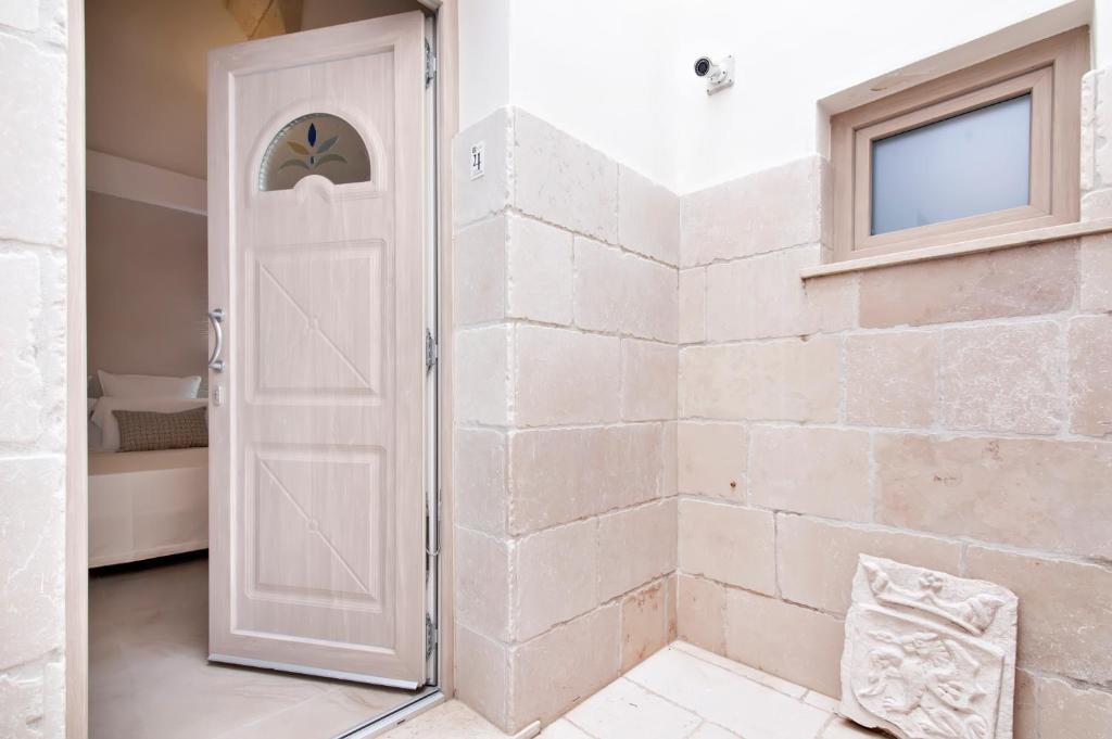 Koupelna v ubytování Palazzo San Lazzaro - Jacuzzi Rooms & Suites Lecce Selection