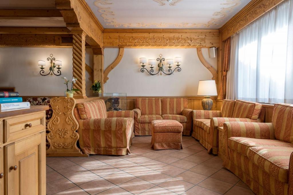 Posezení v ubytování Hotel Cristallo